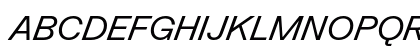 FK Grotesk Italic Preview