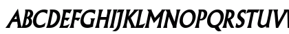 Flair-Condensed Bold Italic Preview