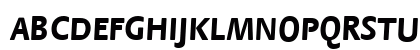 FloraICG Bold Uppercase Preview