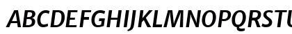 Merriweather Sans Bold Italic Preview