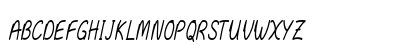 Fluria Condensed Italic Uppercase Preview