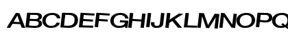 Font Regular Preview