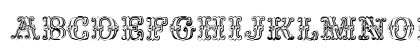 Fontaniolo Beveld Regular Uppercase Preview