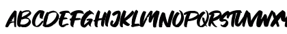 Fonters Regular Uppercase Preview