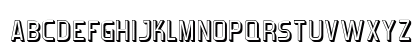Forgotten Futurist Shadow Regular Uppercase Preview