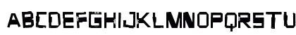 Forgotten Junk Regular Uppercase Preview