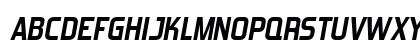 Forgotten Futurist Bold Italic Uppercase Preview