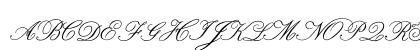 Formal Script Medium Uppercase Preview