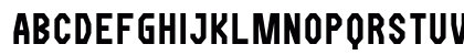 Fortzilla Regular Uppercase Preview