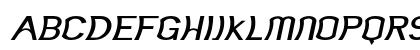Foxfire Bold Italic Preview