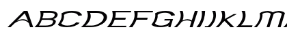 Foxfire Extra-expanded Italic Preview