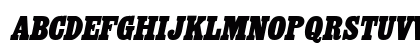 Fractus Oblique Uppercase Preview