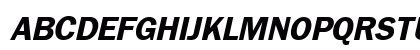 Frankfurt Bold Italic Preview