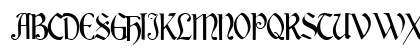 Franklin Regular Uppercase Preview