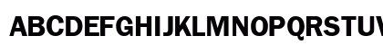 FranklinGothic Bold Uppercase Preview