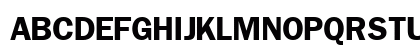 FranklinGothicSSK Bold Uppercase Preview