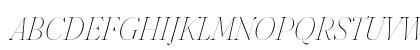 Fraunces 144pt S000 Thin Italic Preview