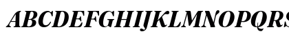 Fraunces 72pt S000 Bold Italic Uppercase Preview
