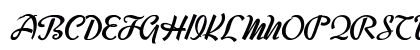 Free Writer Regular Uppercase Preview
