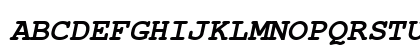 FreeMono Bold Oblique Preview