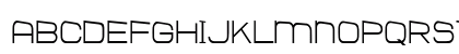Frie Extra-expanded Regular Uppercase Preview