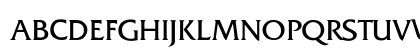 FrizQuadrata Thin Uppercase Preview