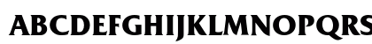 Friz Quadrata Std Bold Uppercase Preview