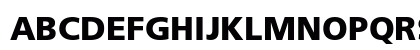 Frutiger LT Com 75 Black Uppercase Preview
