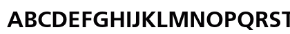 Frutiger LT Std 65 Bold Preview