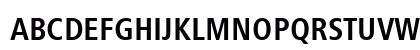 FrutigerNextLT Bold Uppercase Preview