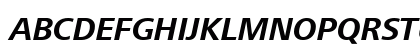 FrutigerNextLT Bold Italic Preview