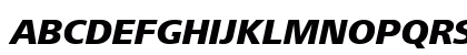 FrutigerNextLT Heavy Italic Preview