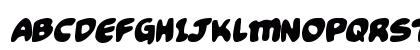 Funny Pages Semi-Italic Uppercase Preview