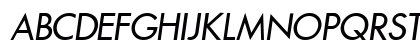 FutenaExpert Oblique Uppercase Preview