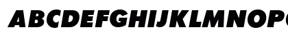 Futura ICG XBold Oblique Preview