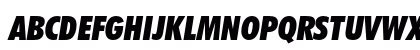 Futura Extra Black Condensed Italic Preview