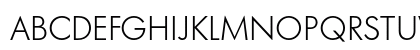 Futura Light Regular Preview