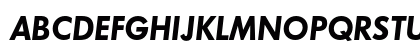 Futura DemiBold Italic Preview