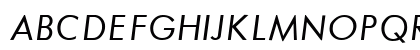 Futurist Italic Preview