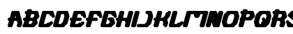 FUTURISTIC Regular Uppercase Preview