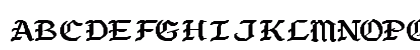 FZ GOTHIC 5 EX Bold Preview