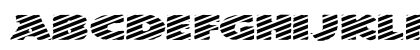 FZ JAZZY 24 STRIPED EX Normal Uppercase Preview