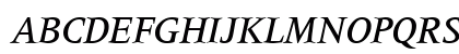 MetaphorMedium RegularItalic Preview