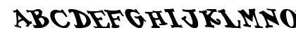 FZ JAZZY 55 LEFTY Normal Uppercase Preview