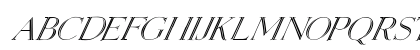 FZ OUTLINE 2 ITALIC Normal Preview