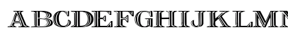 FZ OUTLINE 6 EX Normal Uppercase Preview