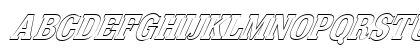 FZ ROMAN 36 HOLLOW ITALIC Normal Preview