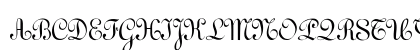 FZ SCRIPT 11 Normal Uppercase Preview