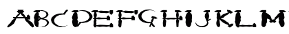 FZ UNIQUE 28 MANGLED EX Normal Uppercase Preview