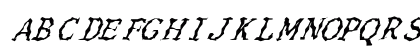 FZ WACKY 33 ITALIC Normal Preview